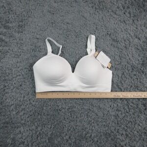 Truekind Supportive Comfort T-Shirt Bra Womens XL White Wireless Shaping NWT